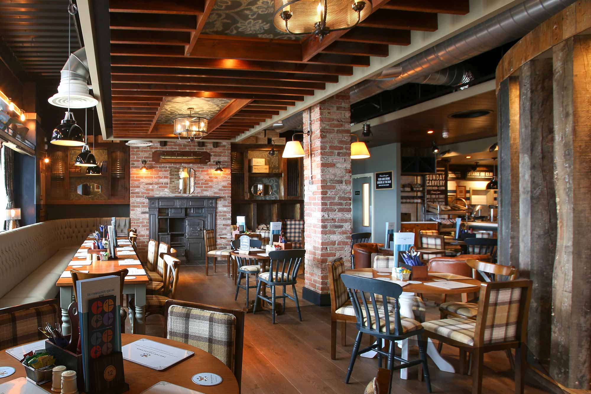 Interior of The Commissioners Quay Inn, Blyth