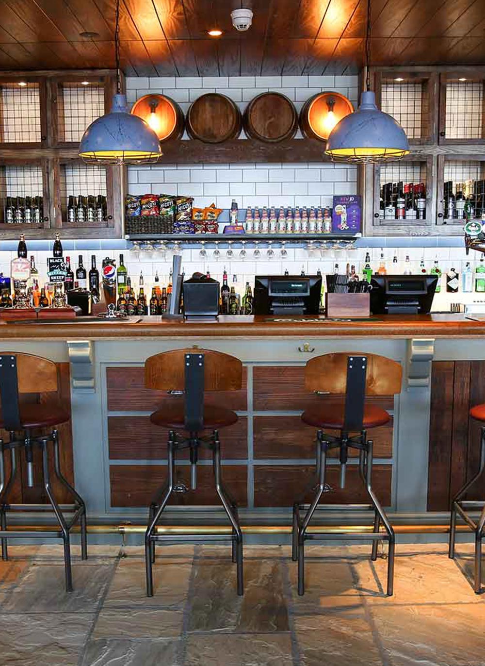Bar area at The Commissioners Quay Inn, Blyth