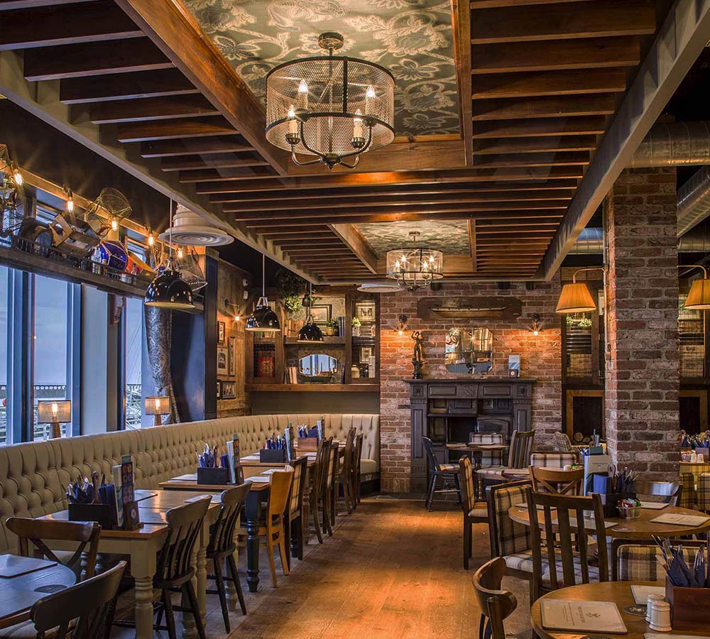 Interior of The Commissioners Quay Inn, Blyth