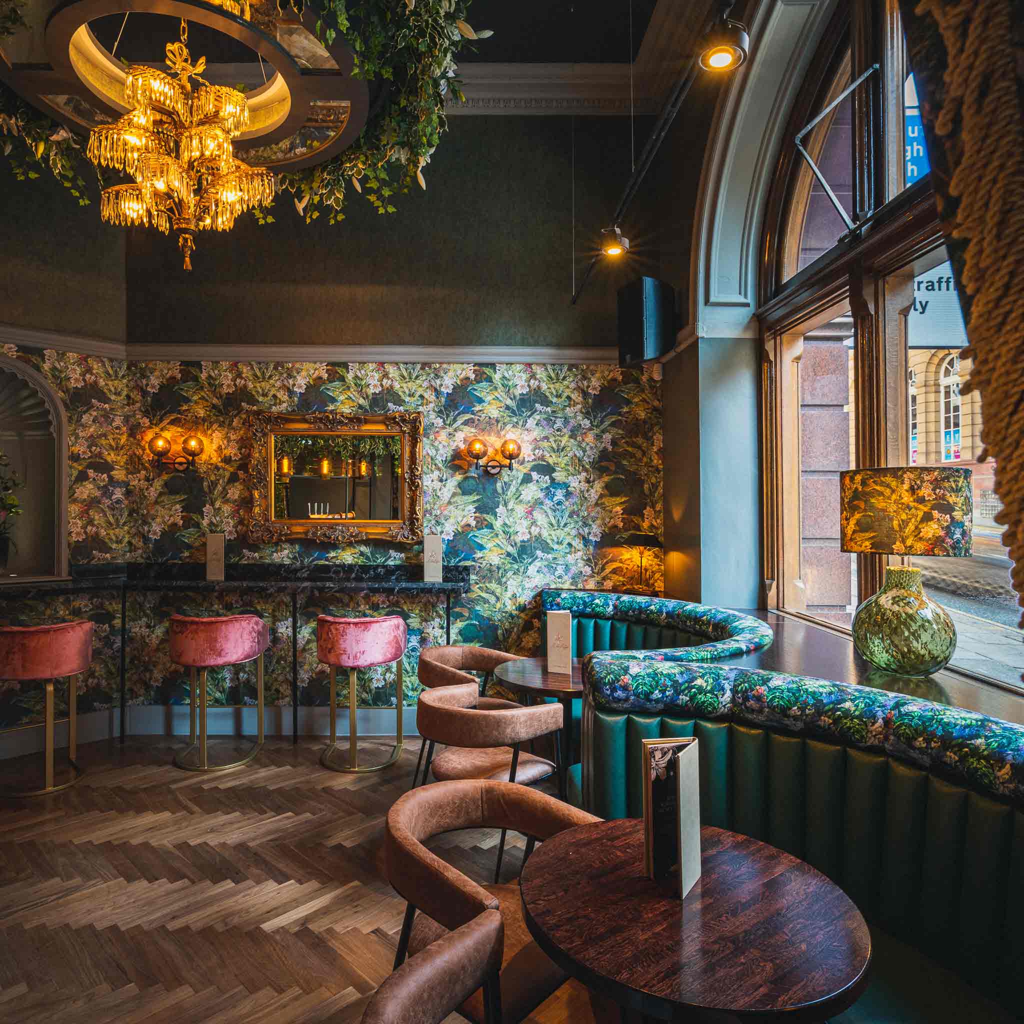 Interior view of Leila Lily's, Newcastle upon Tyne