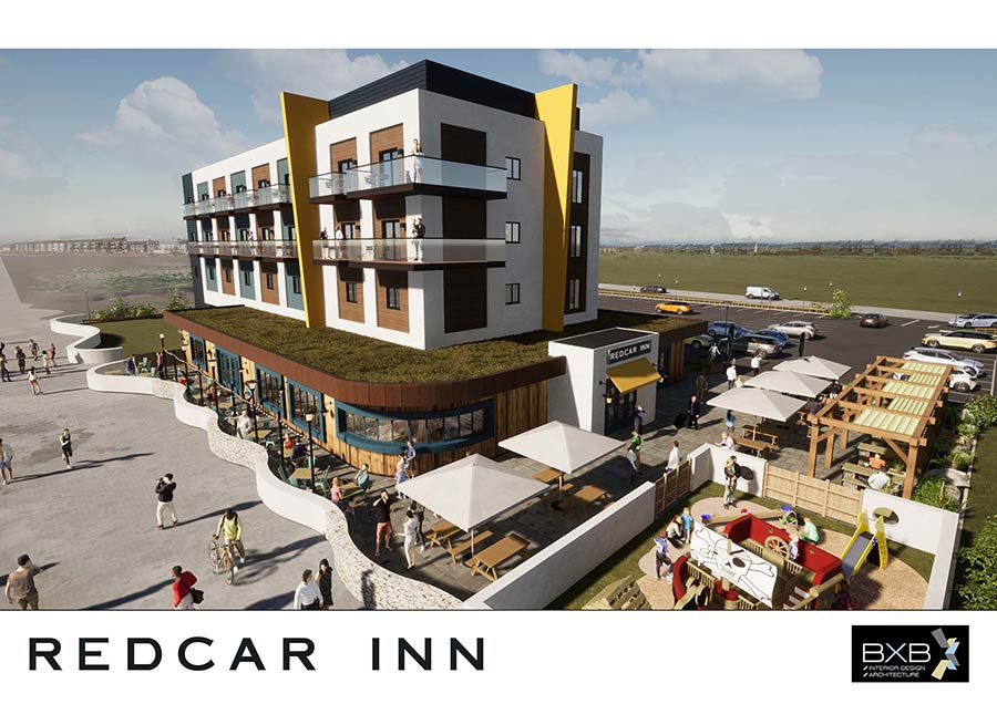 Redcar Inn exterior design