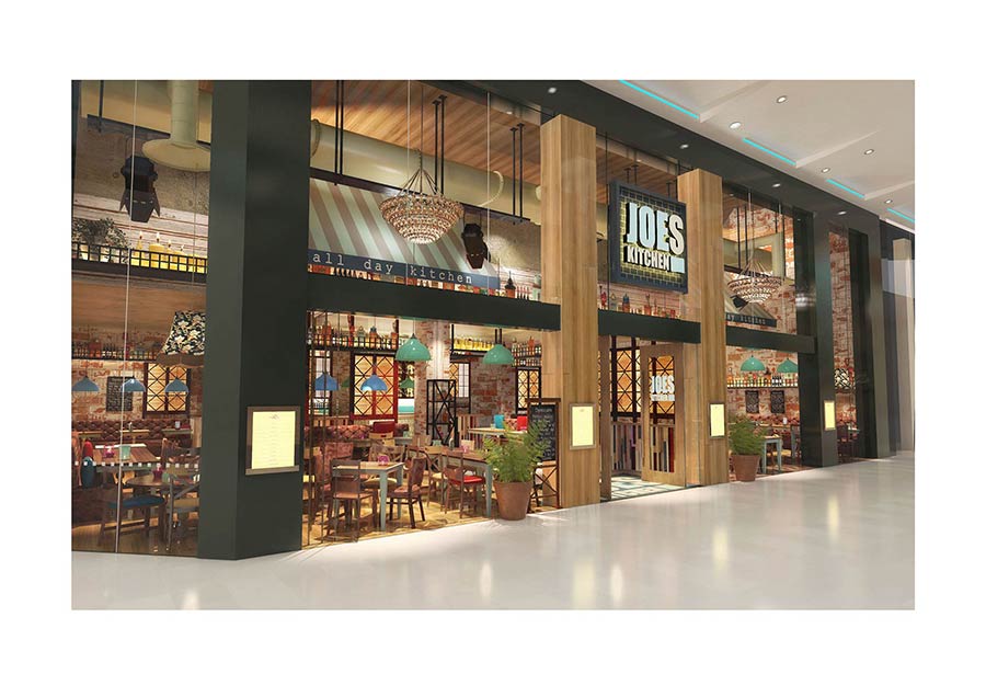 exterior shopfront visual of Joe's Kitchen